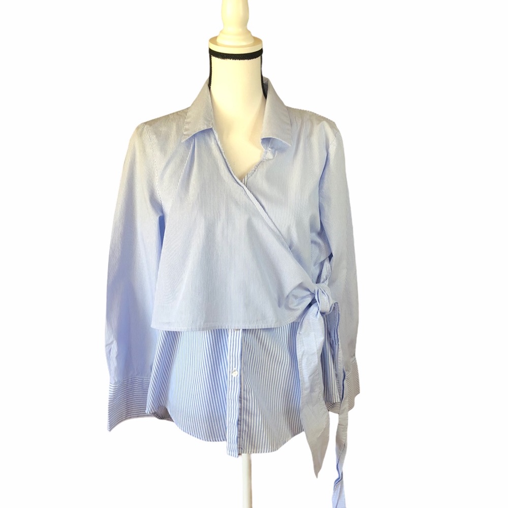 Cupid button up double layer wrap